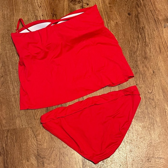 Red Ralph Lauren bikini - Picture 2 of 3